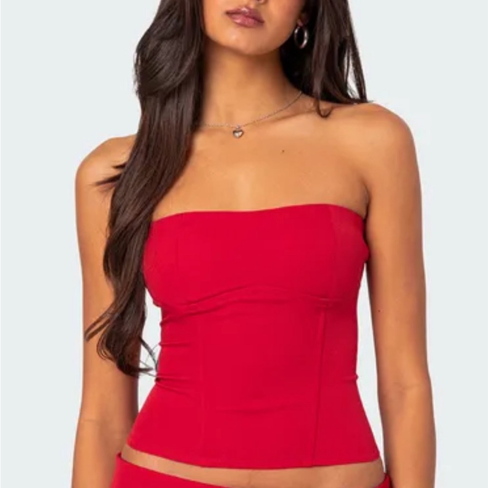 NEVER WORN NWT SELENA LACE UP CORSET EDIKTED